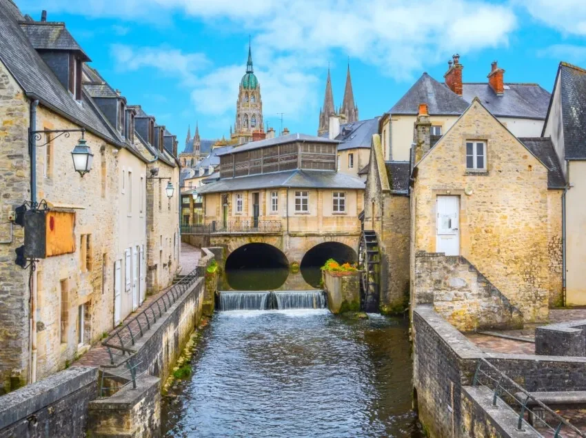Day 4 - Bayeux river