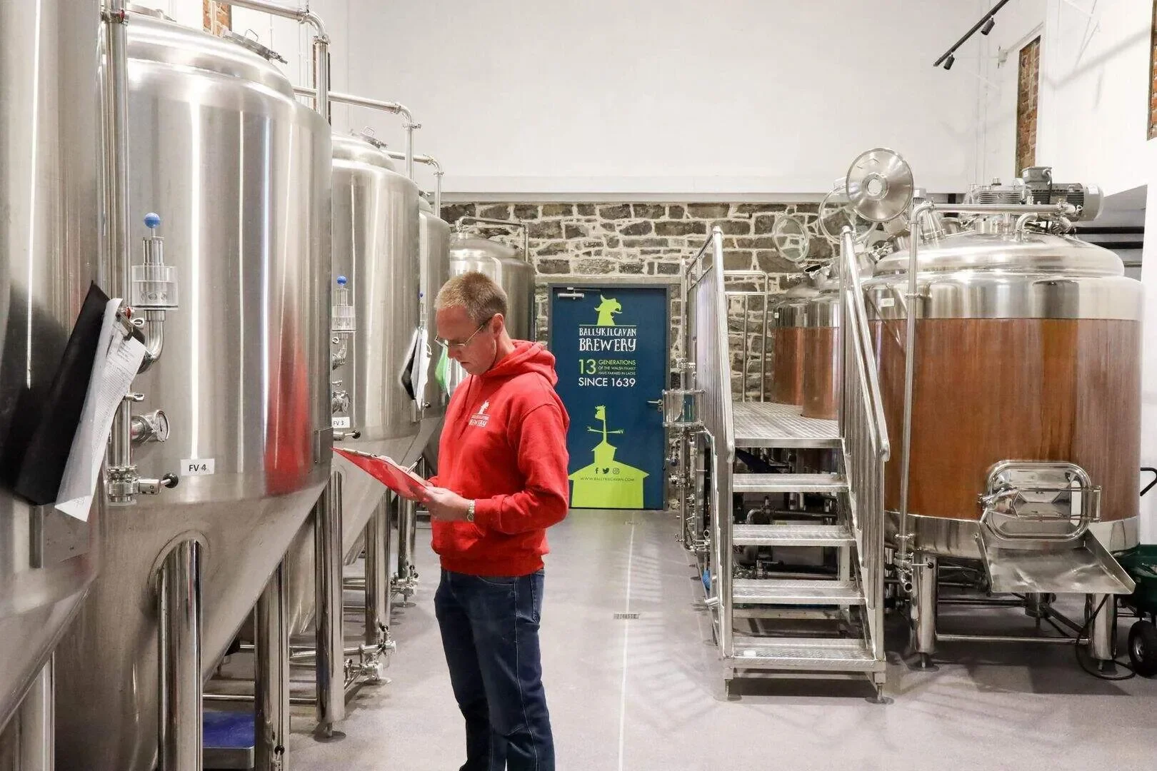 DAY 3- Ballykilcavan Brewery
